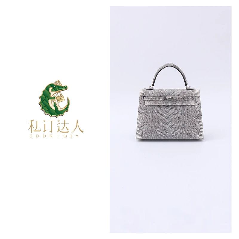 2025年春夏新款女士真皮百搭时尚蜥蜴皮女包