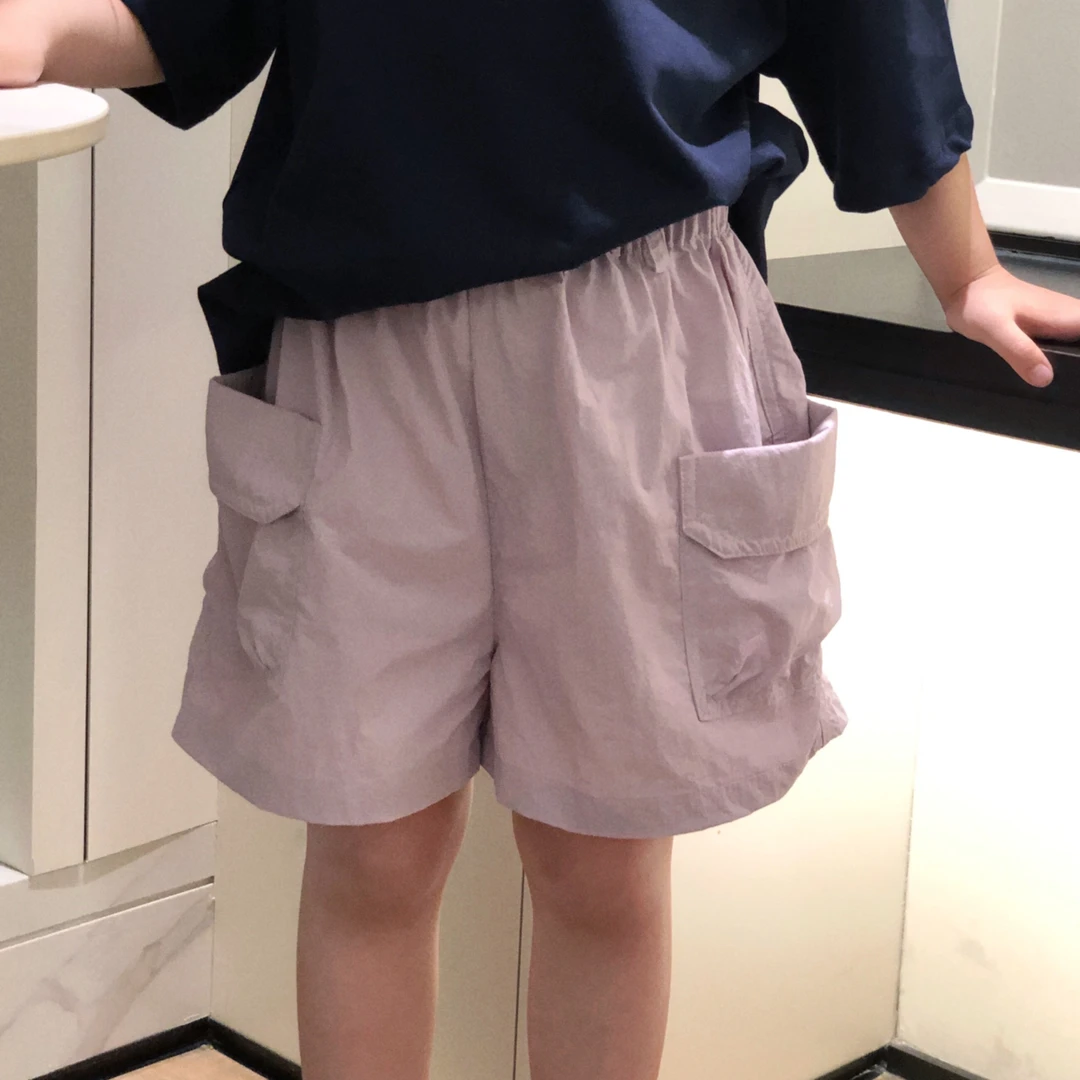 女童百搭实用速干工装小短裤 25X148