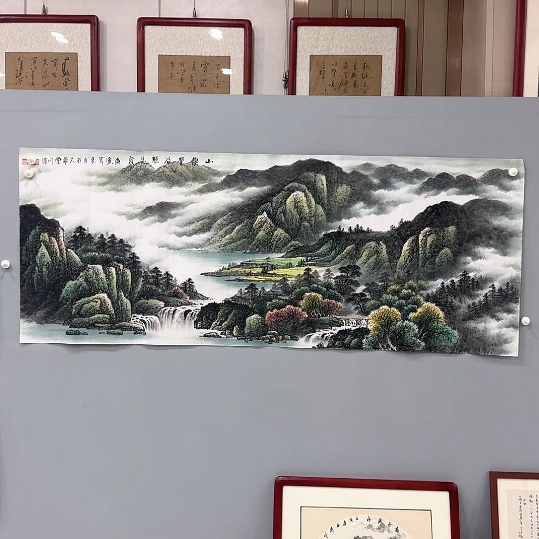 国画国画作品多次入选