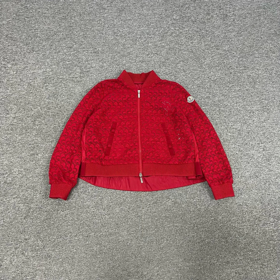 99新 AMIPARIS Moncler 蒙口 Dery 镂空 棒球外套 99新 0码