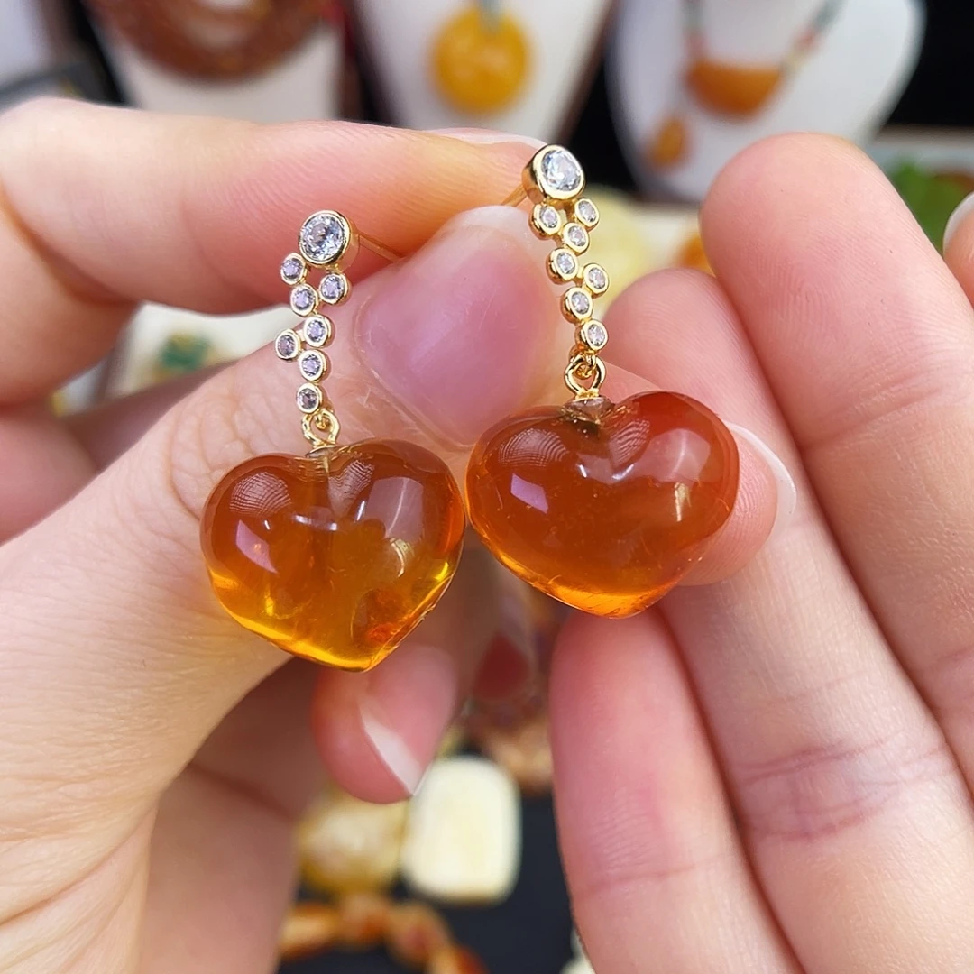 琥珀未镶嵌裸石我