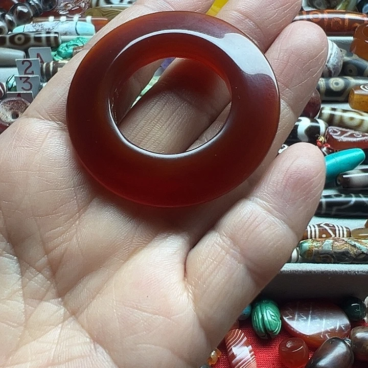 熟***人玛瑙/玉髓未镶嵌颈饰