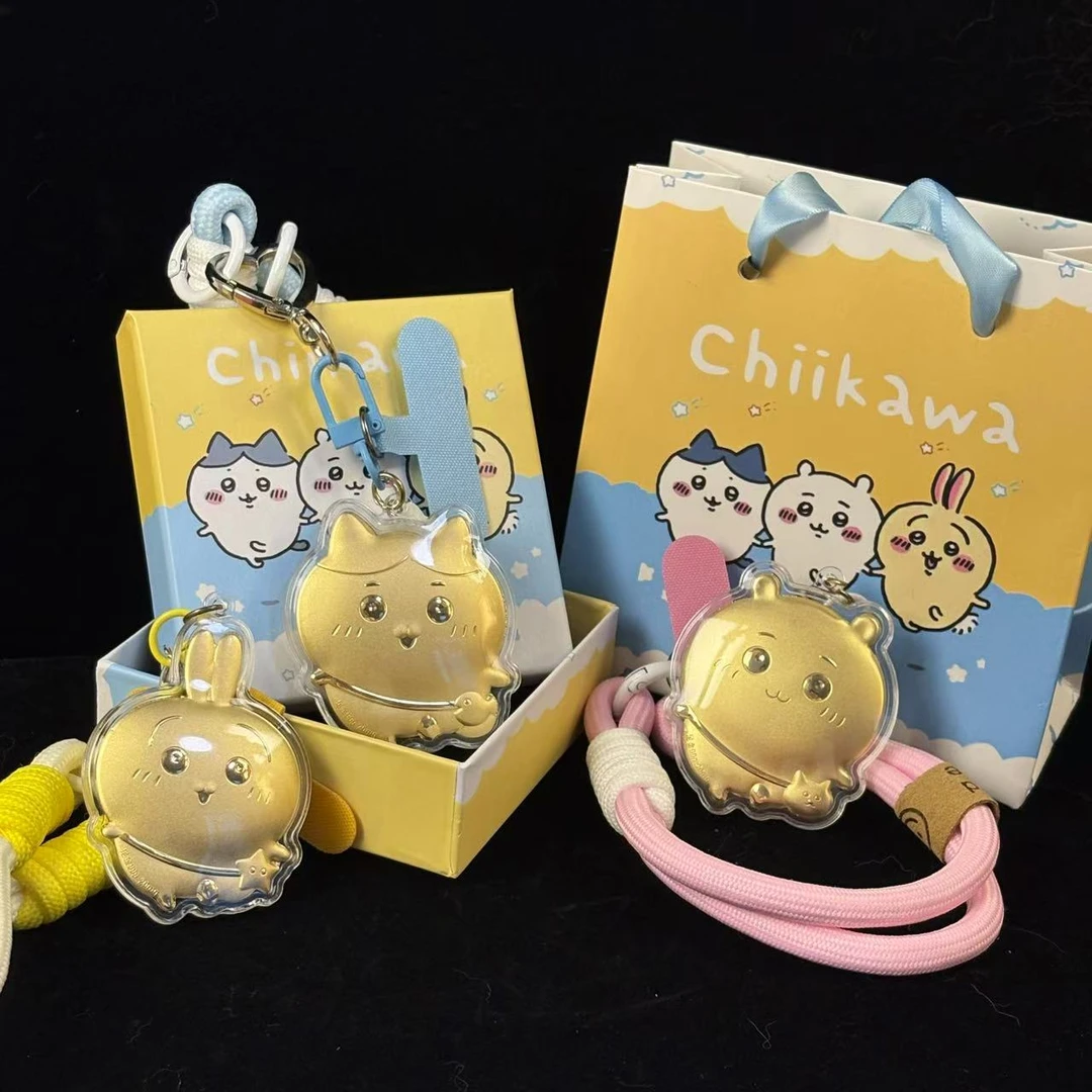 含金工艺品20mg金【吉伊卡哇】小八乌萨奇钥匙扣挂件送女友七夕礼物