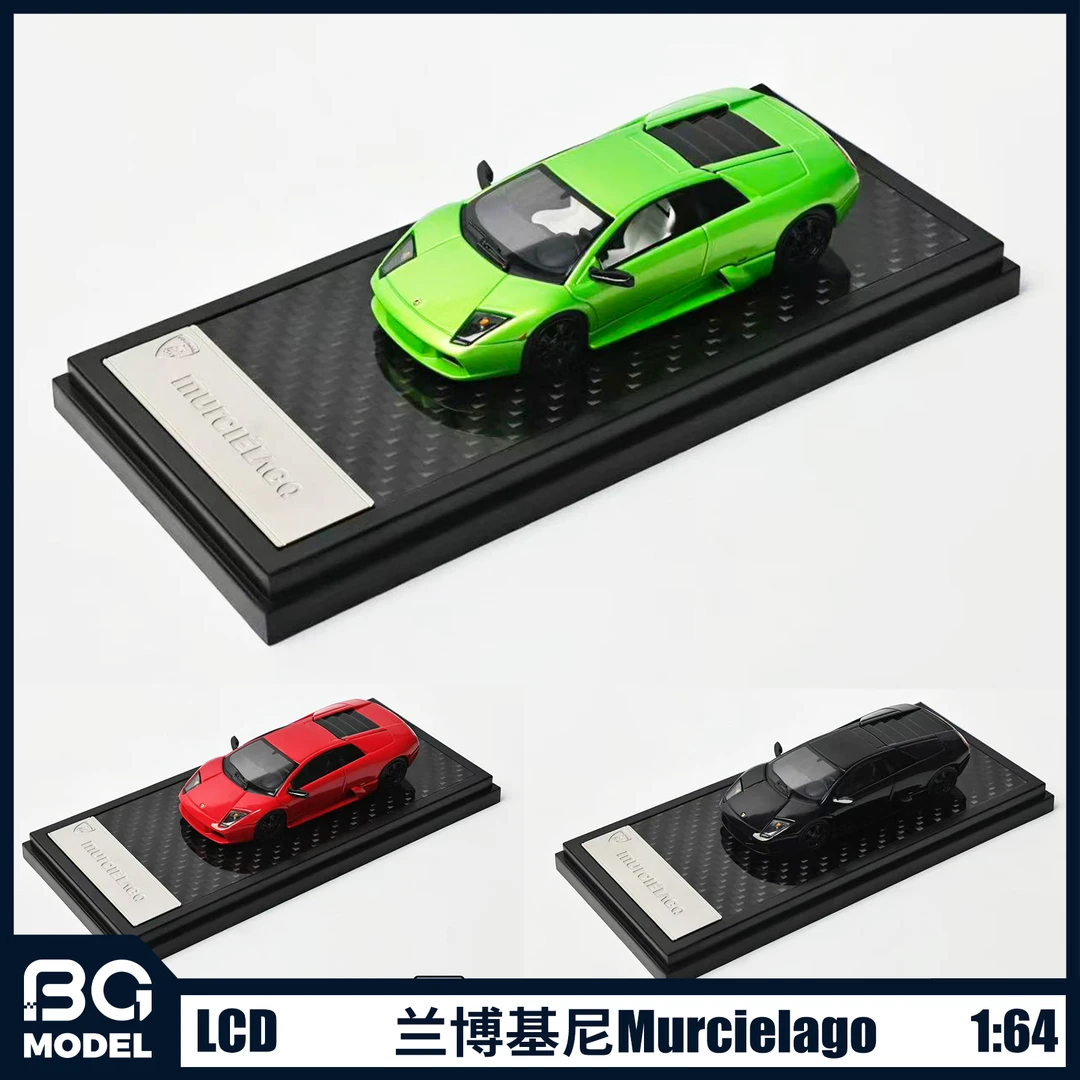 LCD 1:64蝙蝠Murcielago初代跑车合金汽车模型摆件收藏