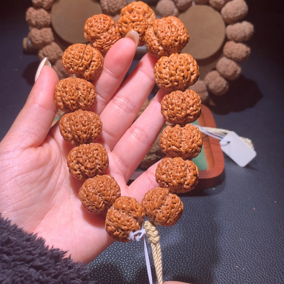 手串金刚菩提24尺寸五面龙