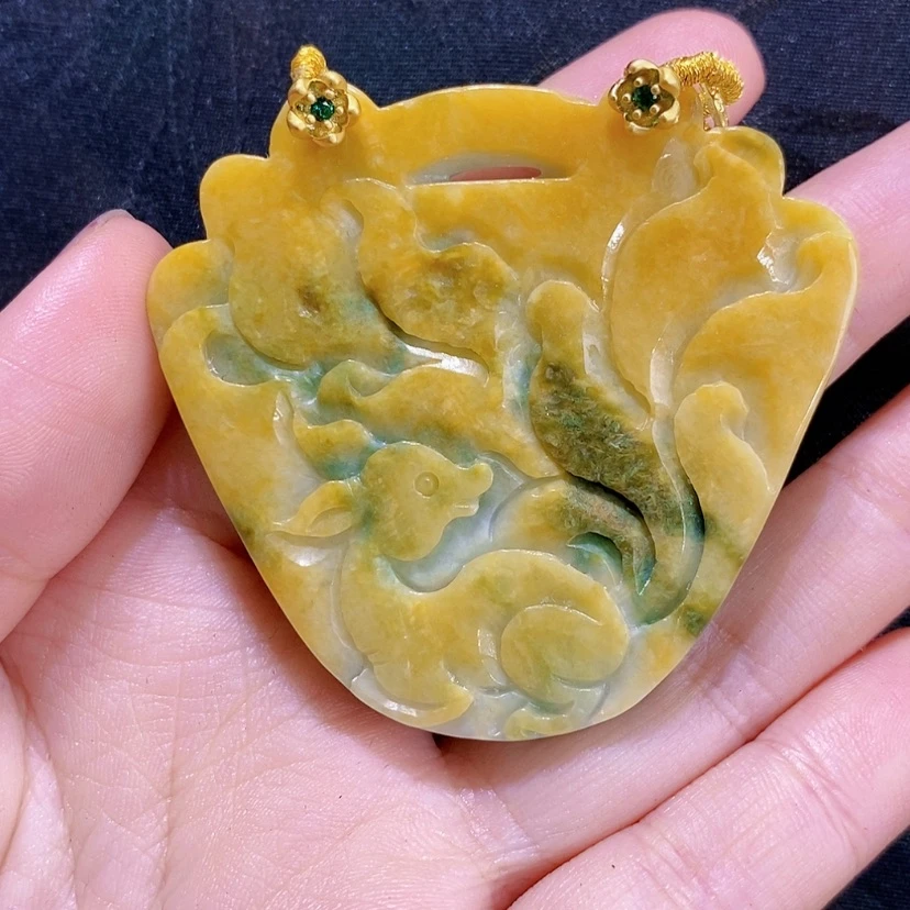 【闪购商品】翡翠未镶嵌颈饰吊坠