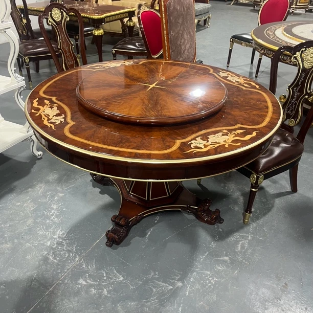 一桌6椅直播间福利餐桌