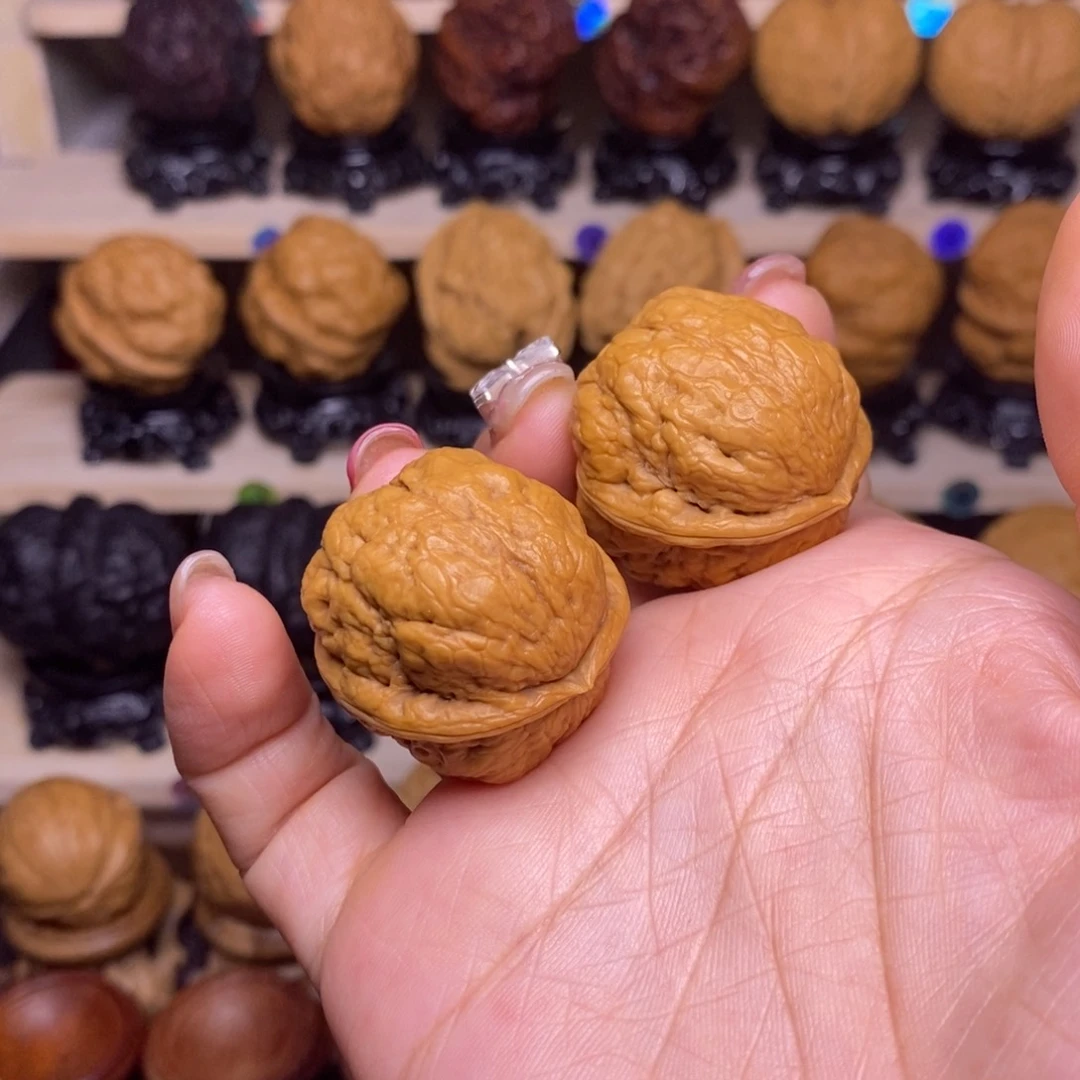 文玩核桃把件X6肌肉蟾