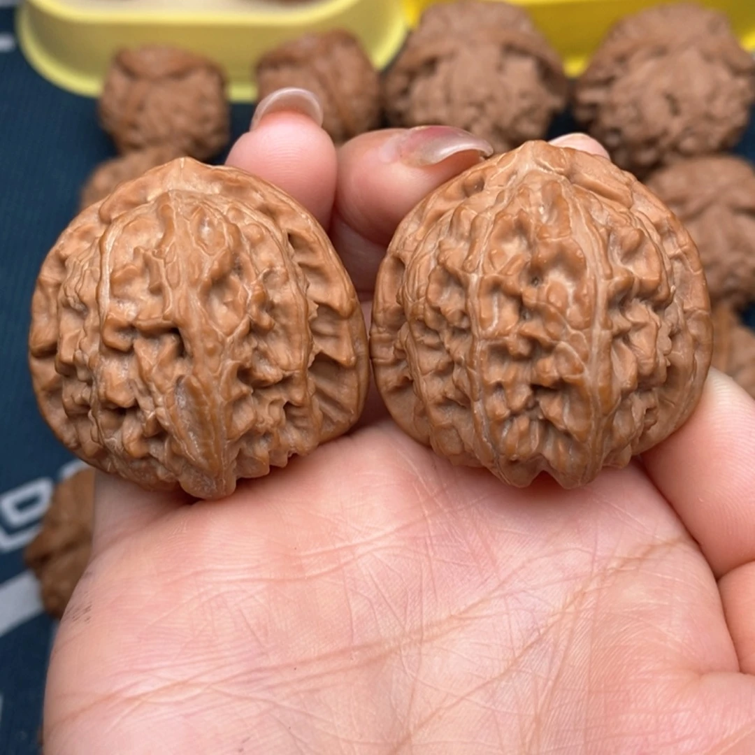 吊坠文玩核桃白狮子39