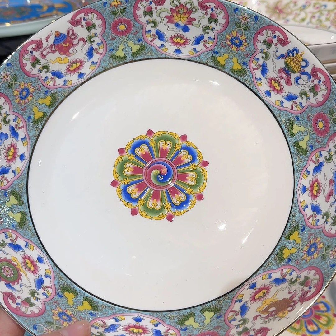 骨瓷骨瓷珐琅彩工艺