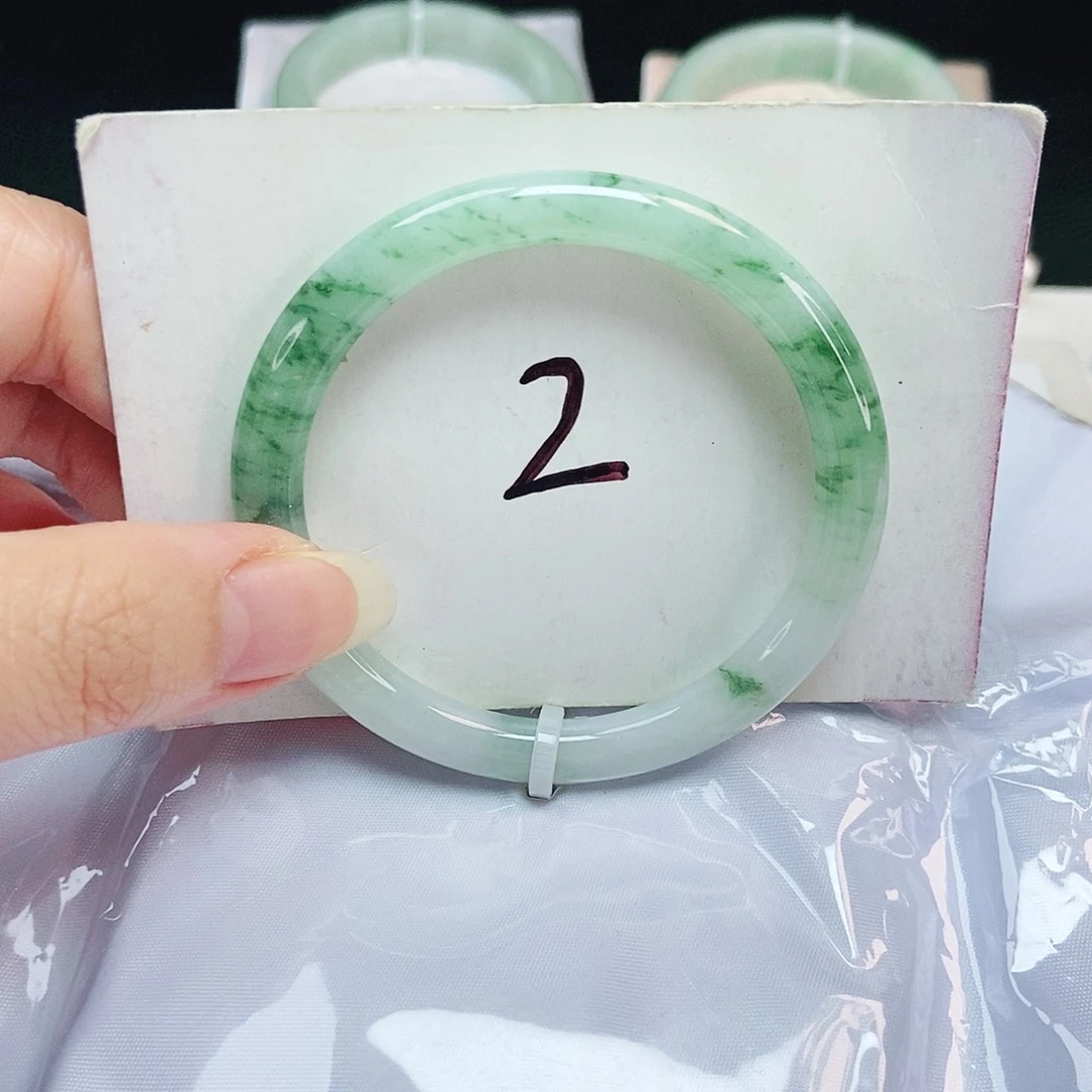 未镶嵌手镯翡翠叮当52