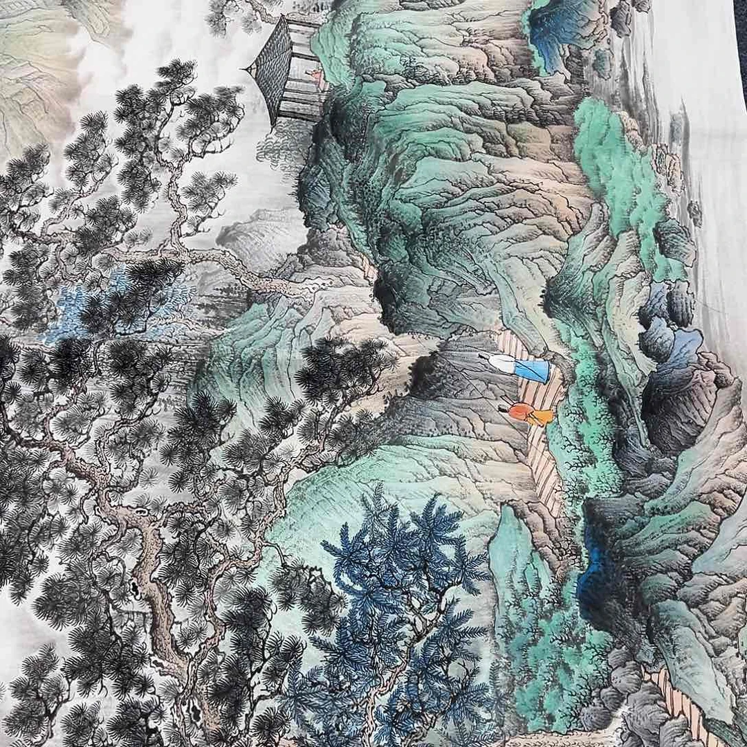 国画纯手绘作品欣赏