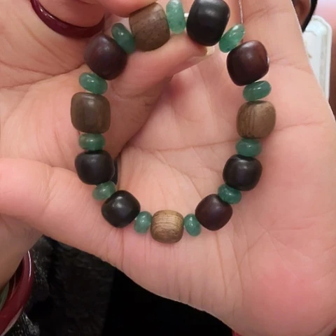 风车木（黑檀木）无事牌手串