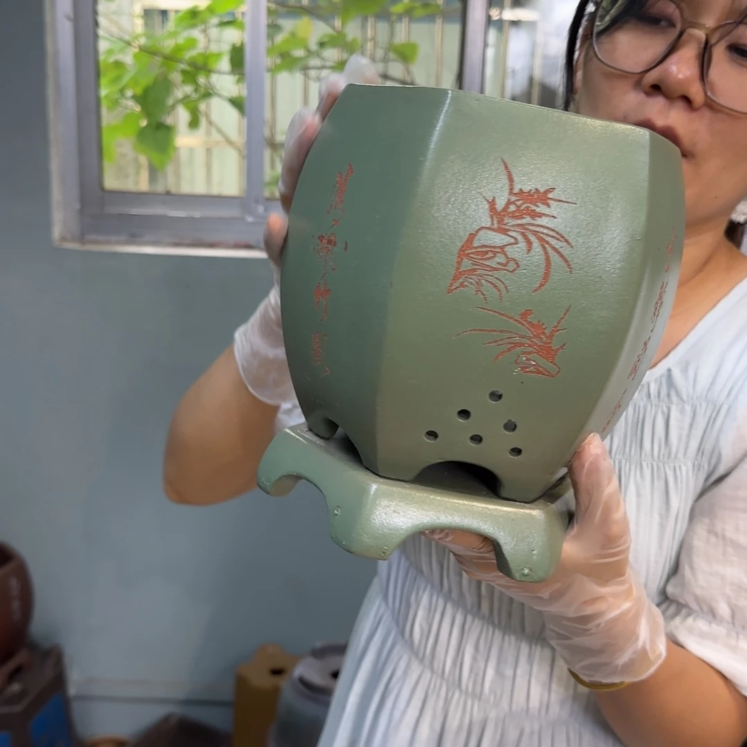花盆紫砂紫砂口径17