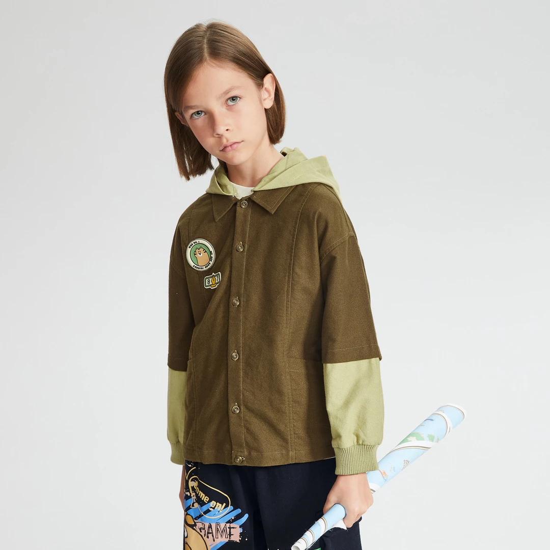 童装-长袖衬衫W438-9223301010107