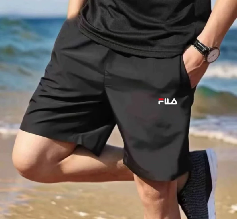 一折活动 F家【专柜】冰丝速干短裤五分裤夏季新款男女同款清爽运动