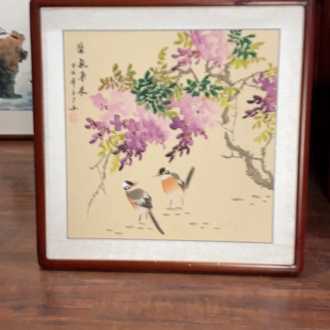 国画带框尺寸63*63厘米