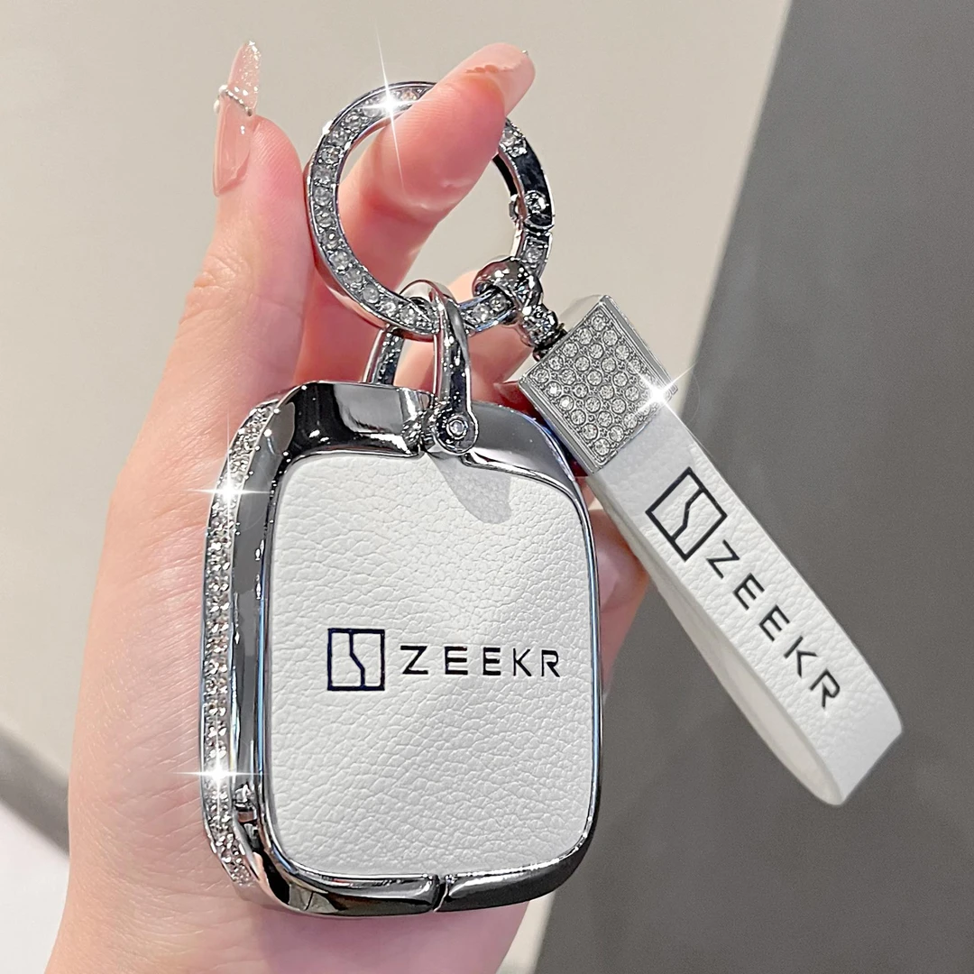 2024款极氪001钥匙套007极氪007GT汽车009极氪X/7X真皮保护壳扣女