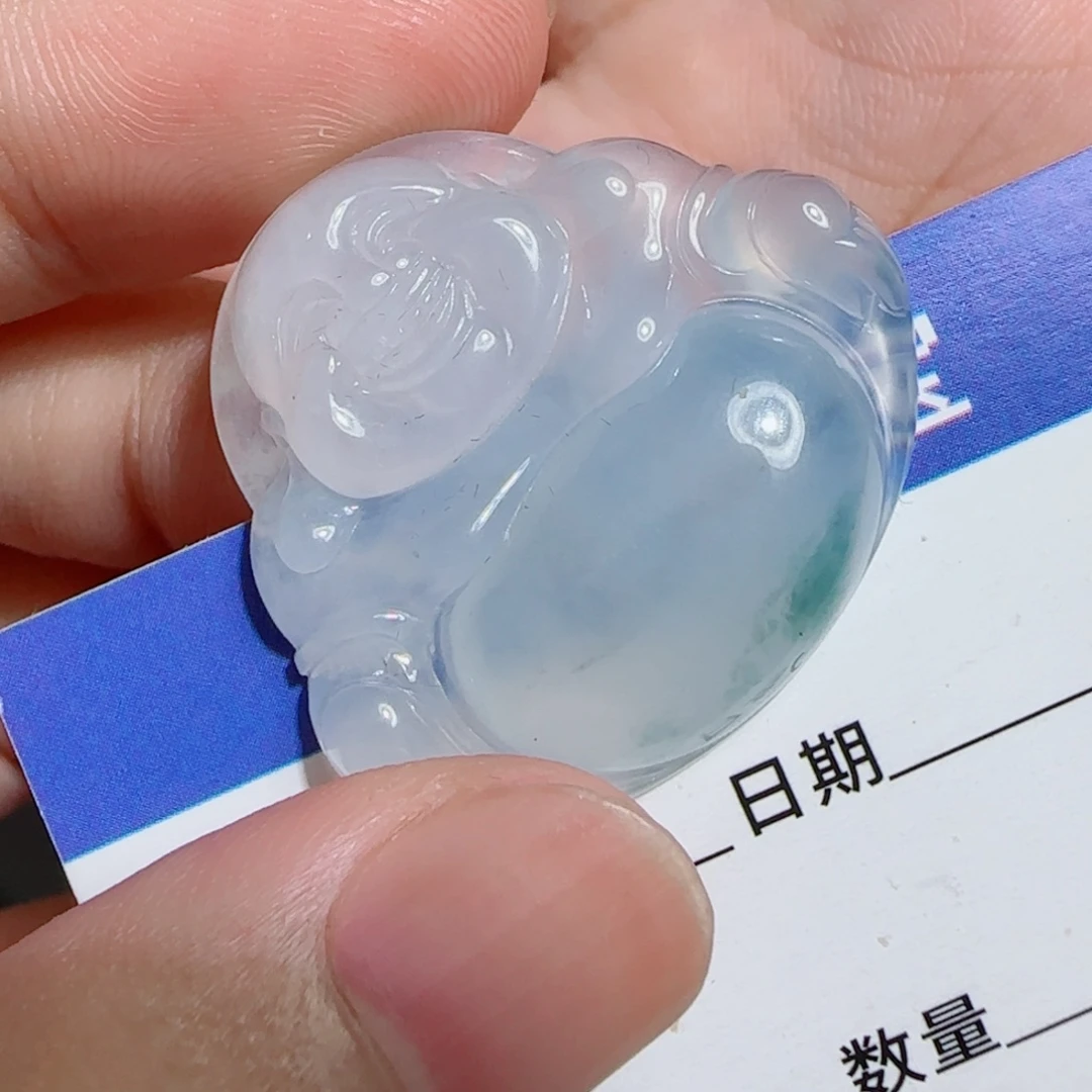颈饰未镶嵌翡翠佛公