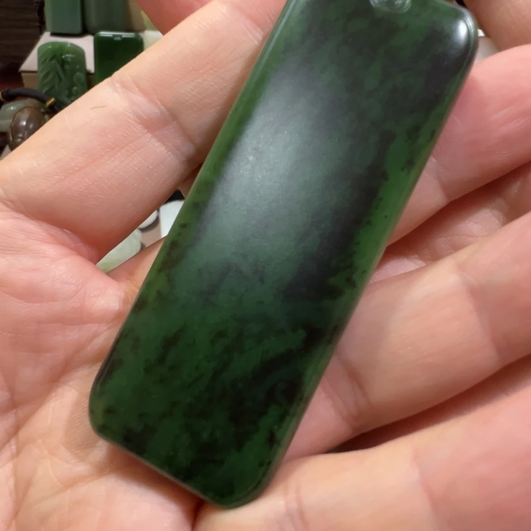 天***瑄和田玉（碧玉）未镶嵌挂件