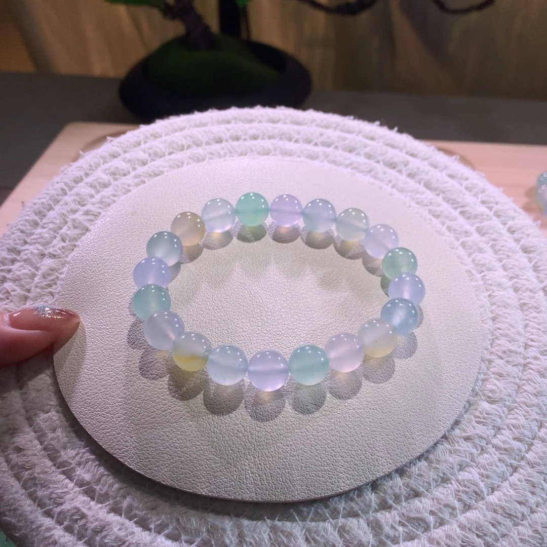 散珠翡翠天然缅a马卡龙特价清仓一口价