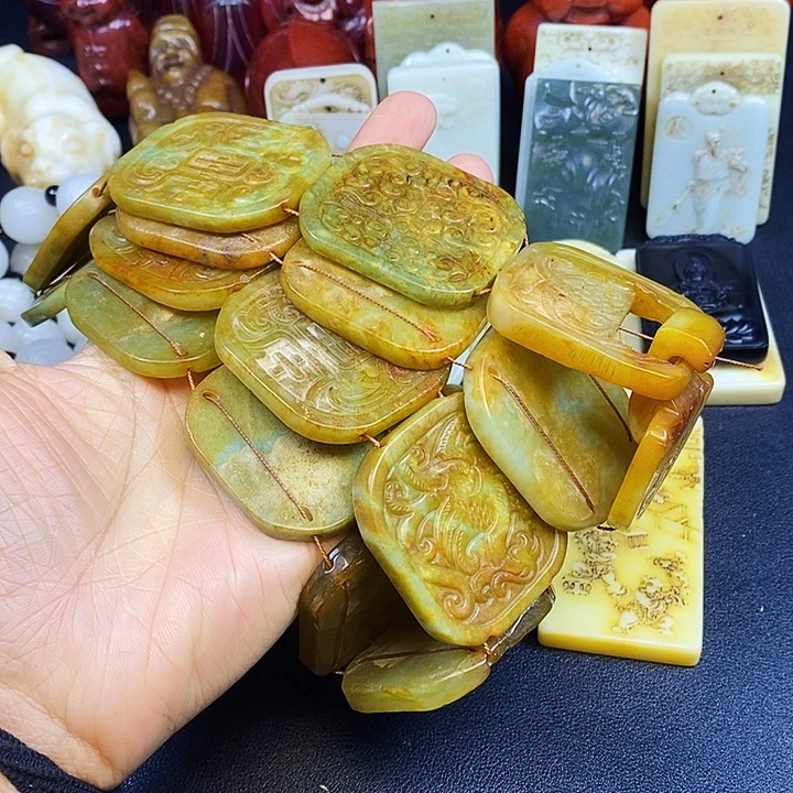 把件白玉菩提精选