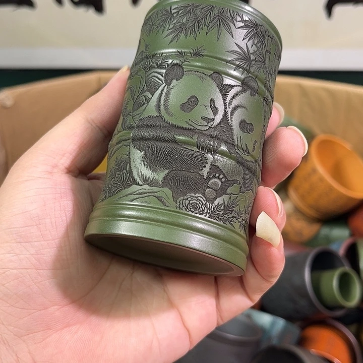 茶杯紫砂全手工紫砂主人杯