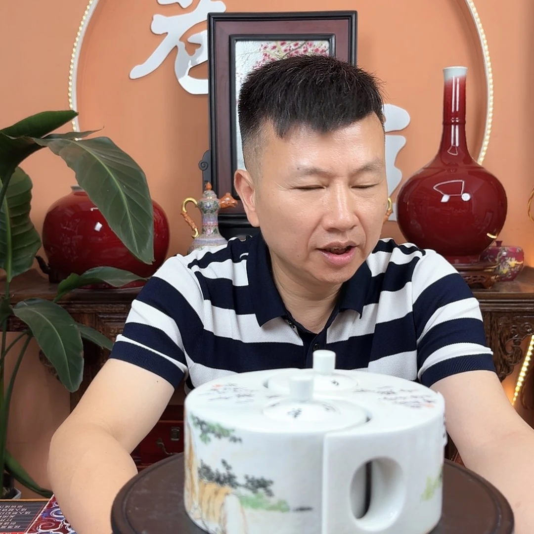 景德镇陶瓷手工壶