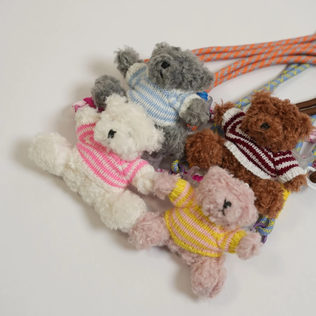 【小叮当】韩国正品超可爱手工小熊手机背夹