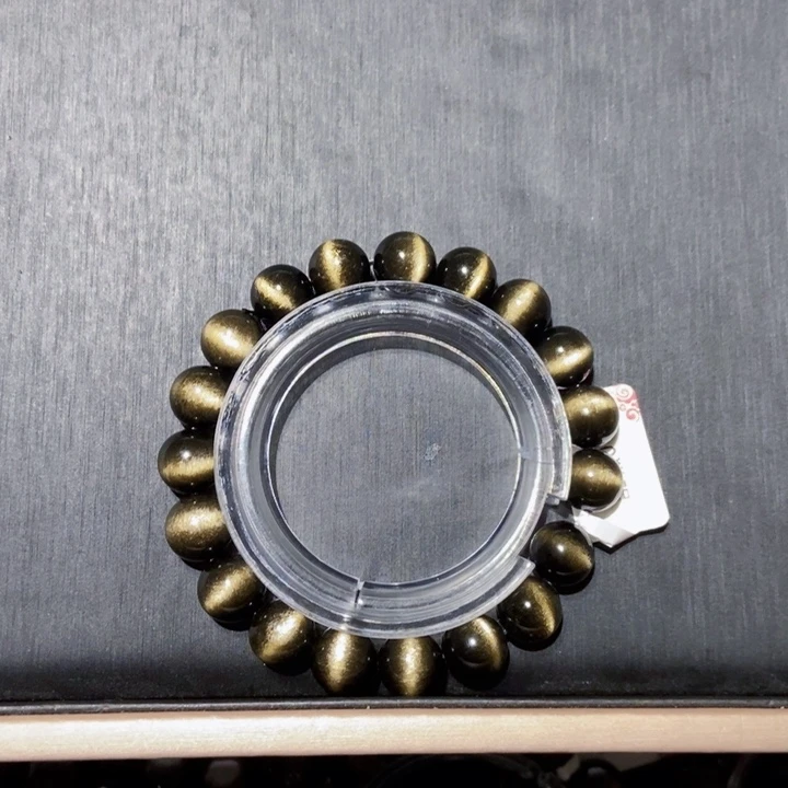 黑曜岩手链未镶嵌