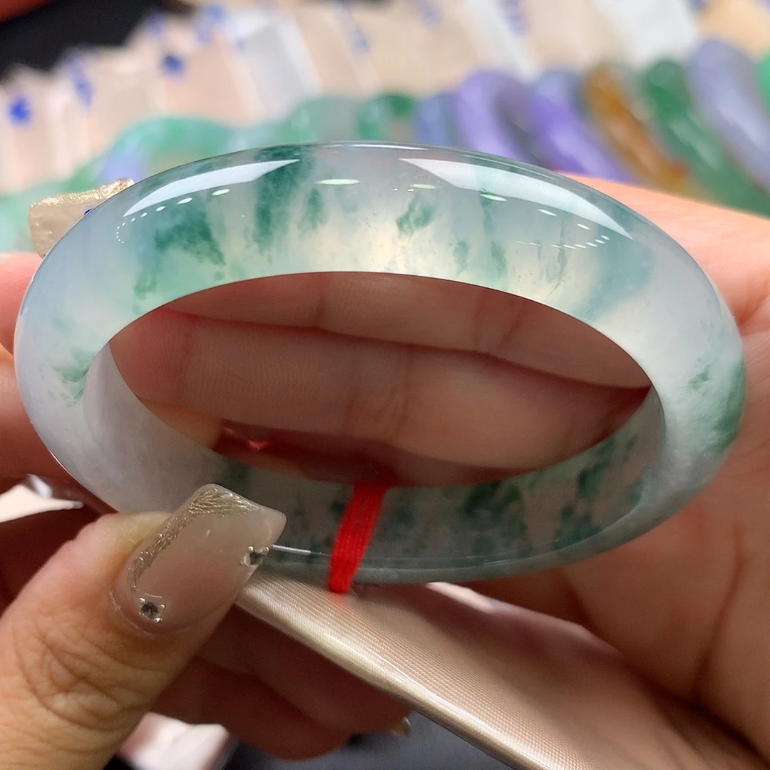 未镶嵌手镯翡翠53.7贵妃