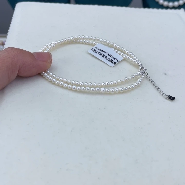 淡水珍珠颈饰未镶嵌卡3-4