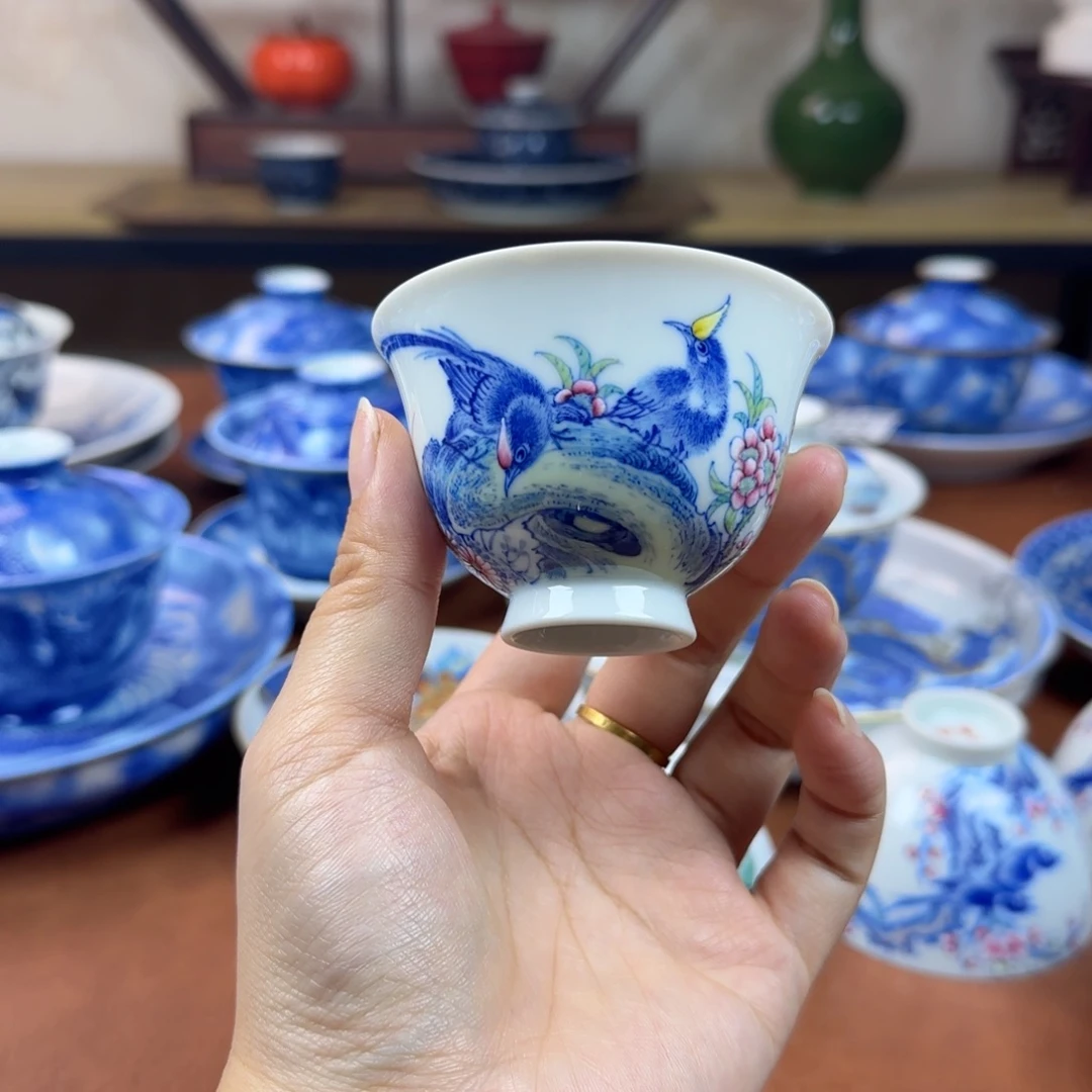 景德镇陶瓷手绘杯子