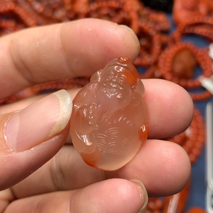 吊坠(不含链)未镶嵌南红玛瑙