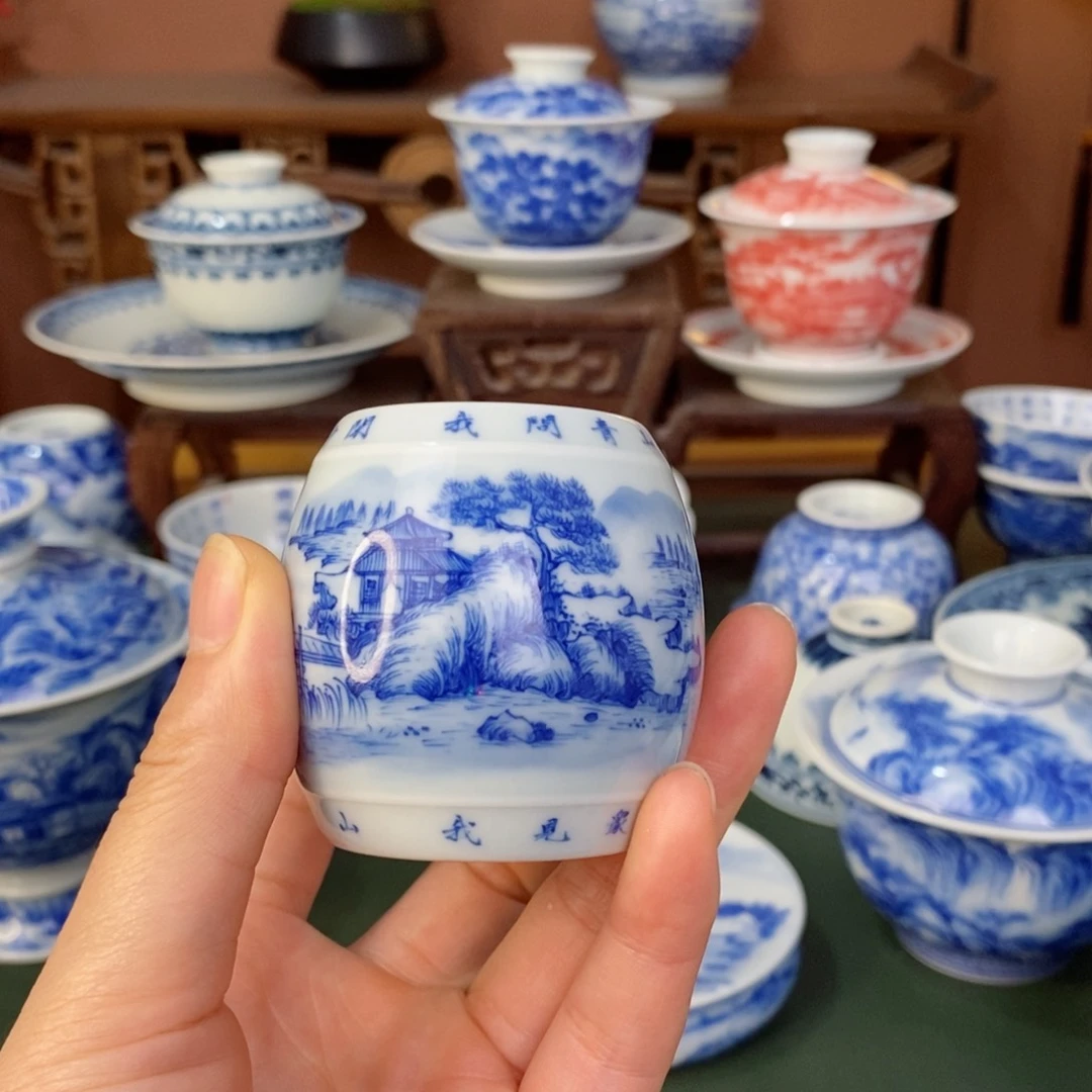 杯七**北景德镇陶瓷手工艺品