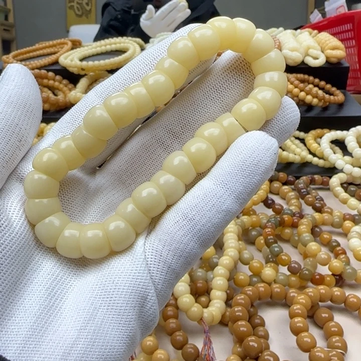 菩提根/象牙果手串12大肠 5年 精工