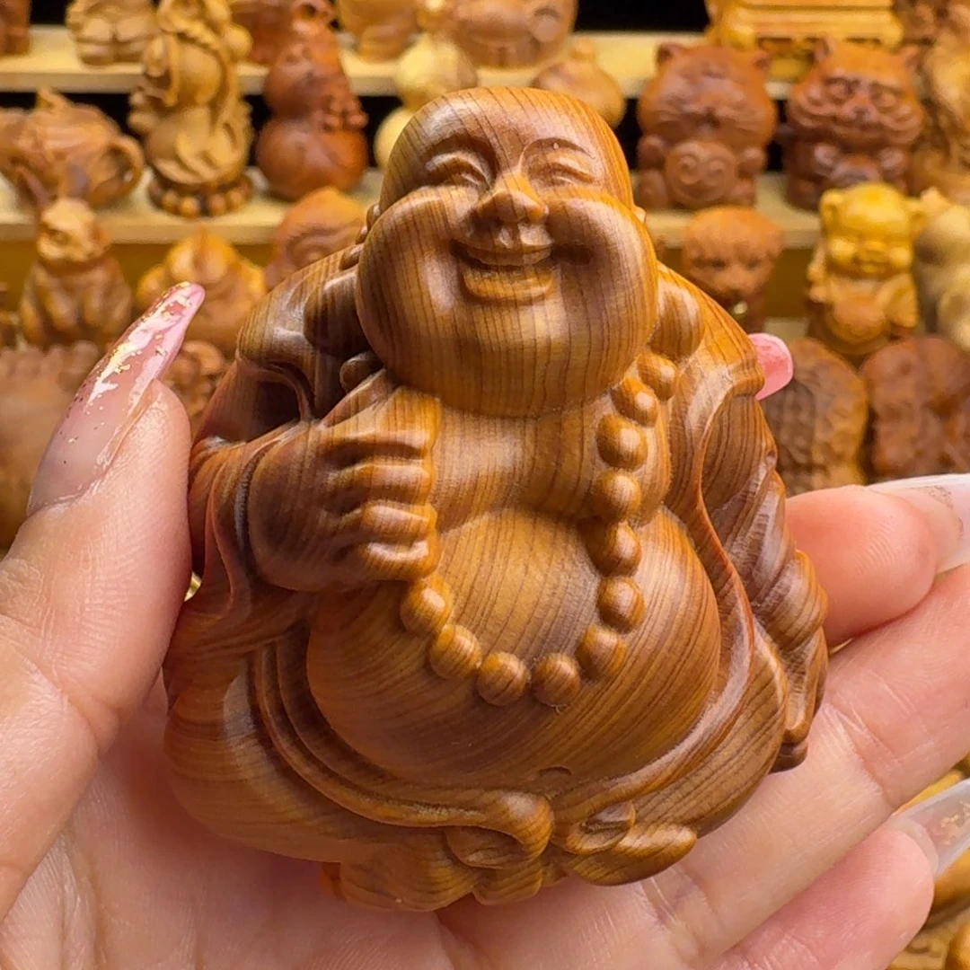 不***你柏木（崖柏）崖柏弥勒佛，一物一拍