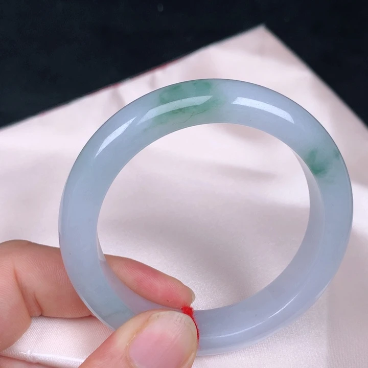 翡翠未镶嵌手镯b0707-2