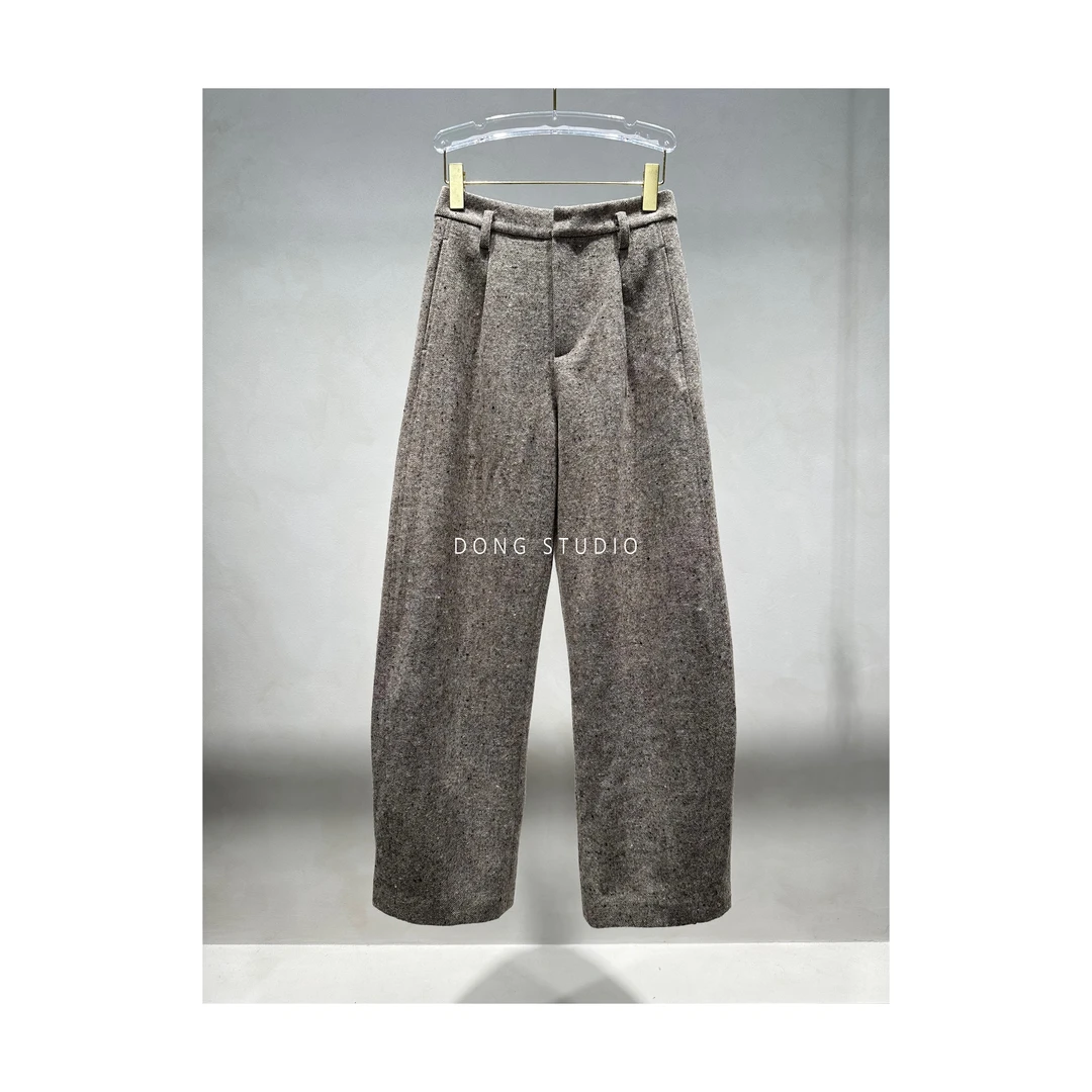 捡漏价*S/M/点彩羊毛弯刀西裤J5089