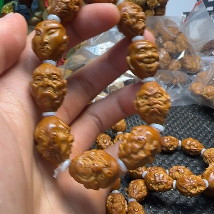 橄榄核手串/手链双面罗汉