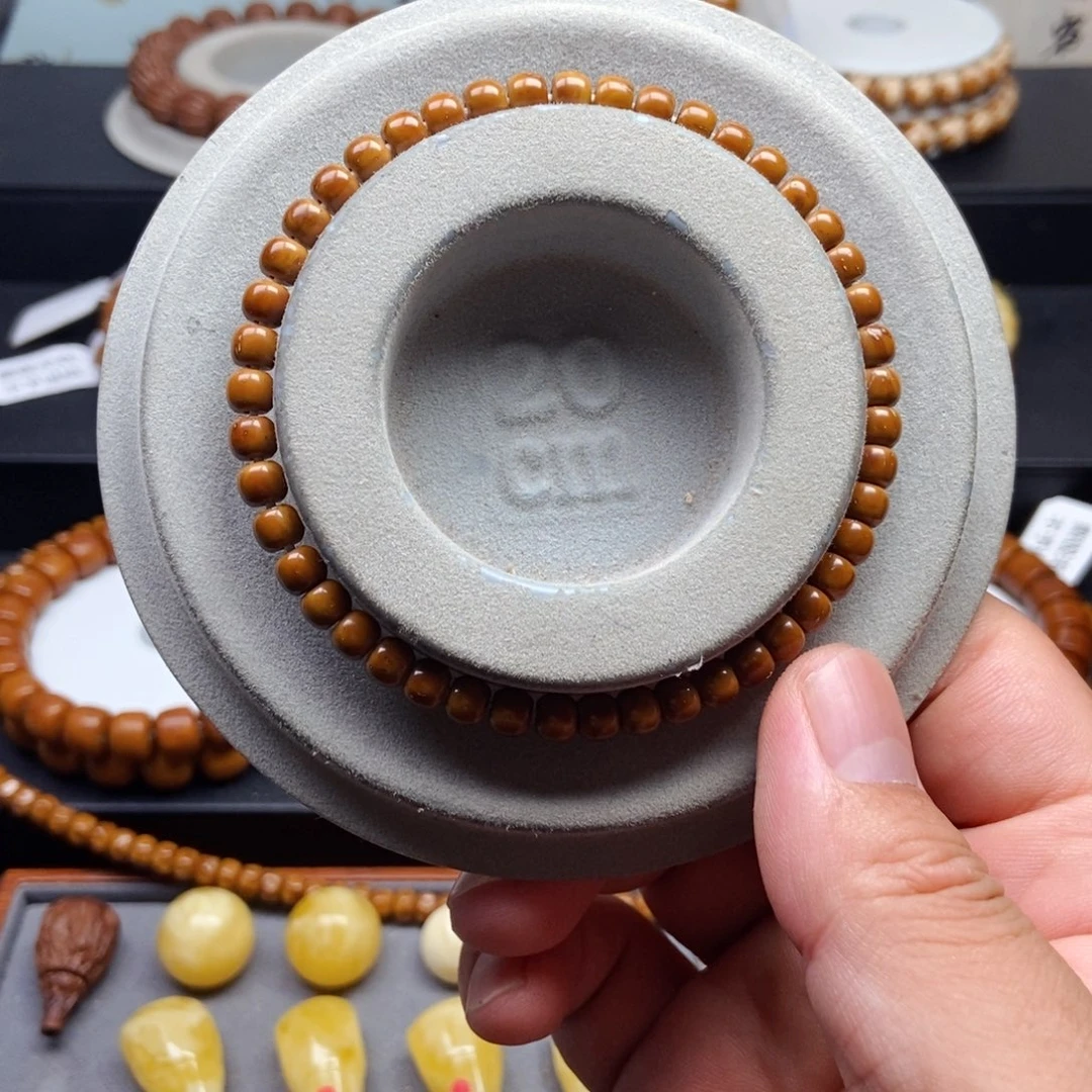 紫金鼠手串5.3mm精品实心