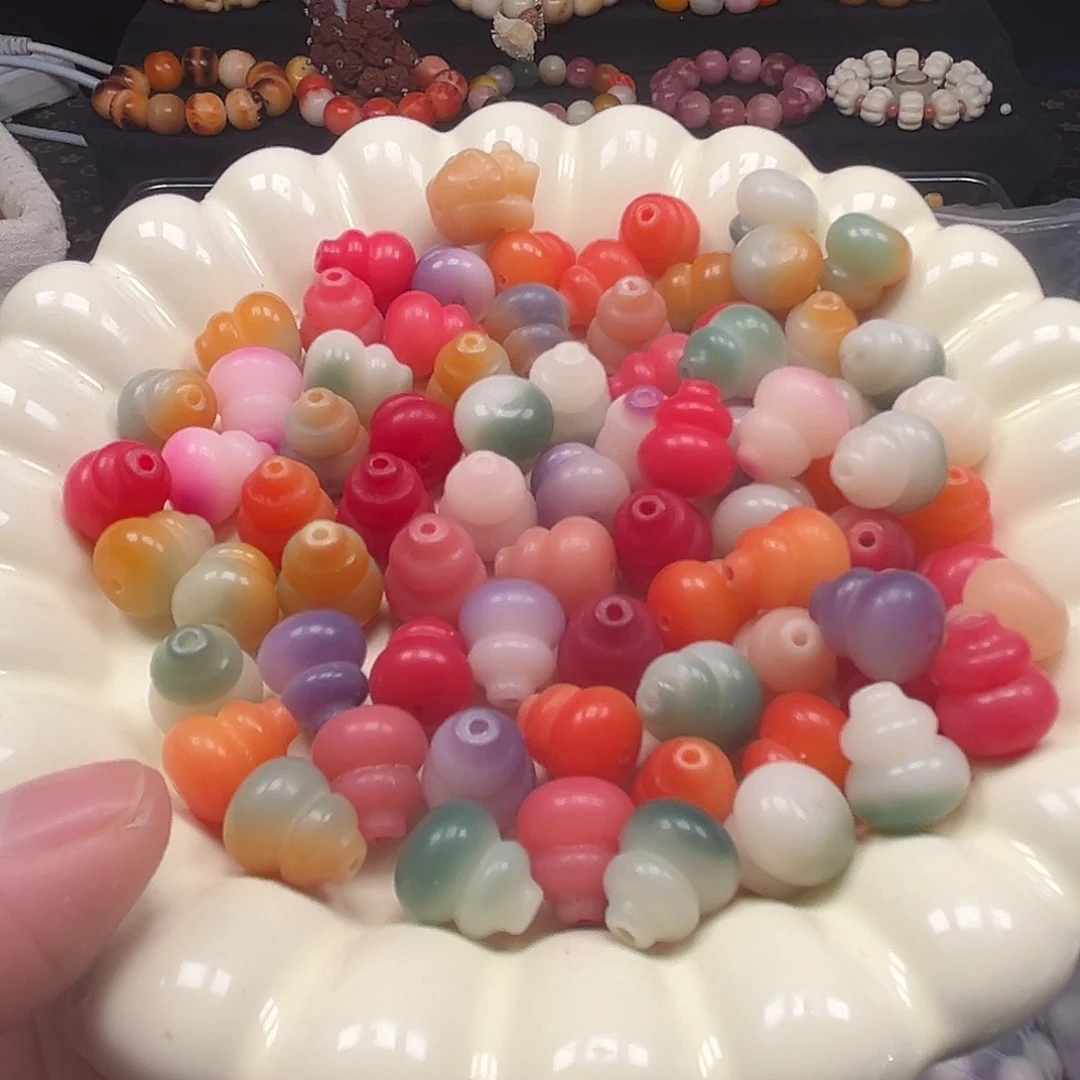 菩提根/象牙果手串108颗葫芦