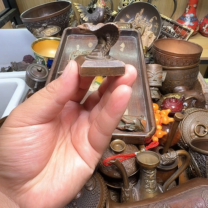 铜器办公室茶室摆件