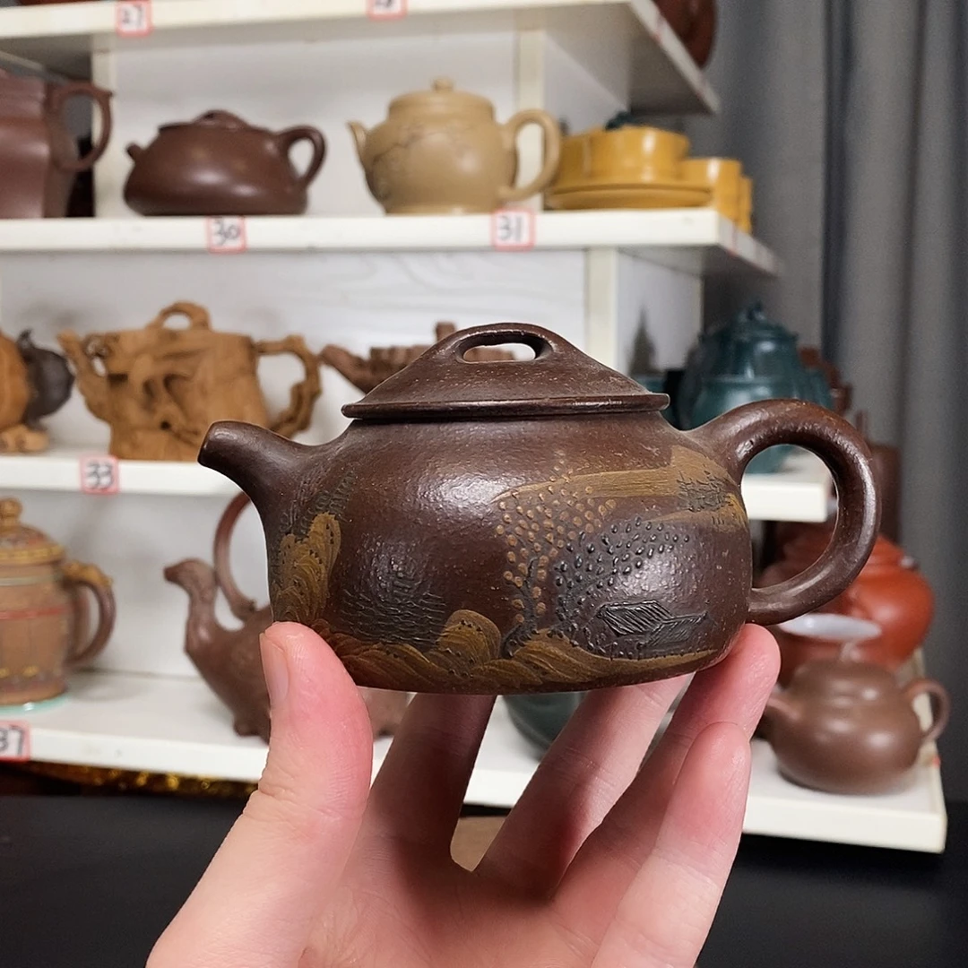 紫砂茶壶原矿紫砂