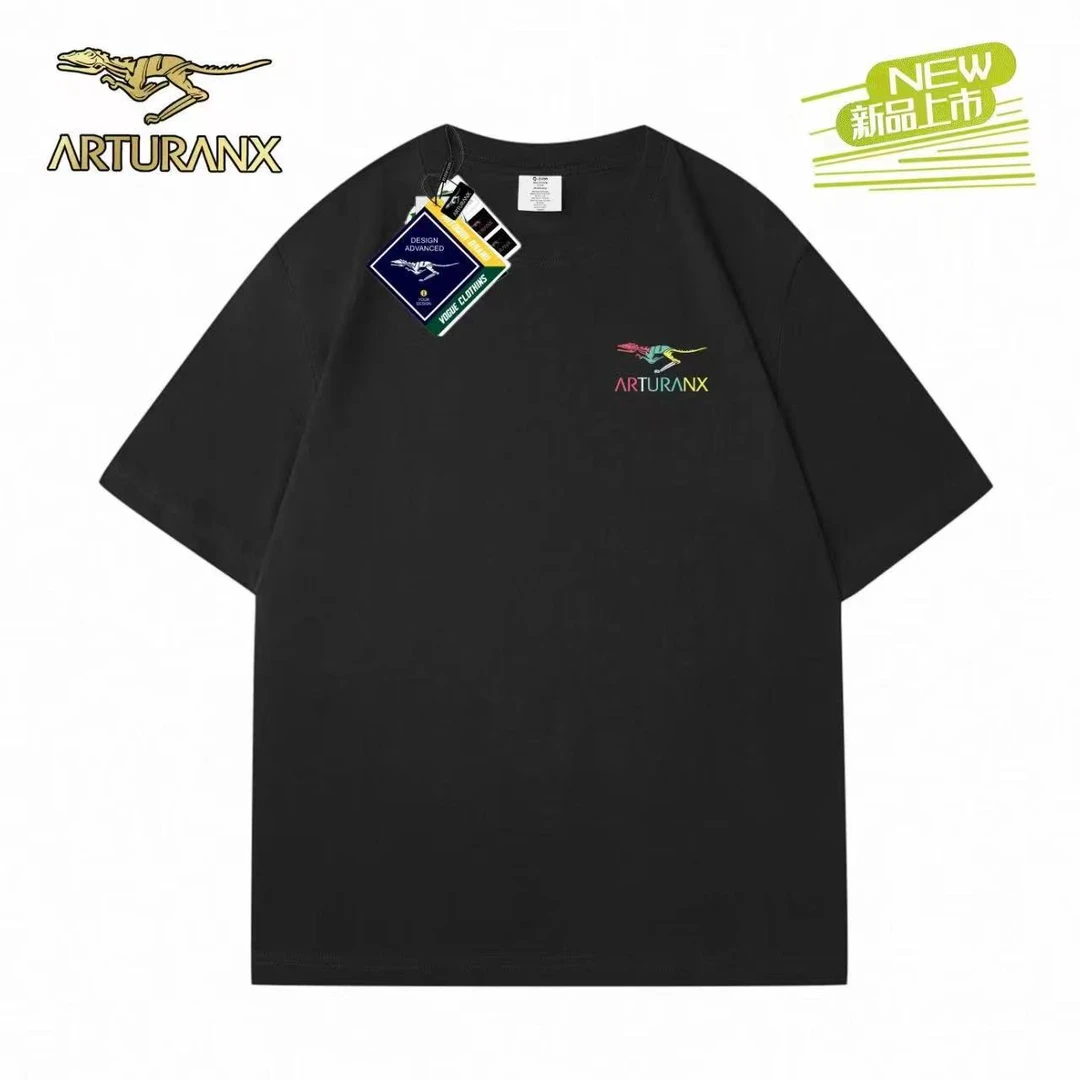 升级版夏季纯棉休闲时尚情侣短袖-2100