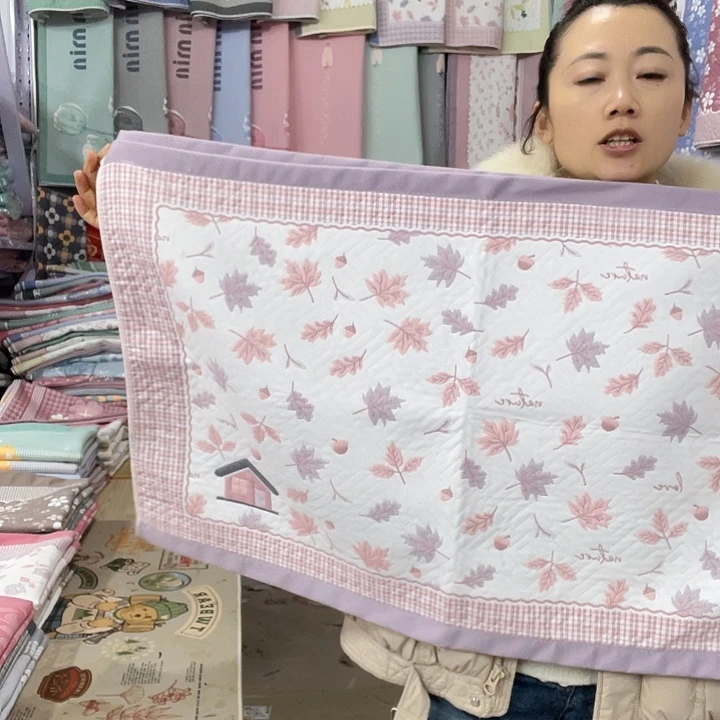 棉特价促销紫色枫叶