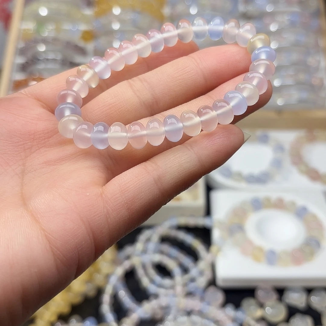 聆***音玛瑙/玉髓未镶嵌手链