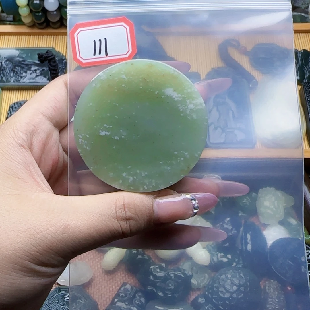 未镶嵌和田玉珠宝半成品