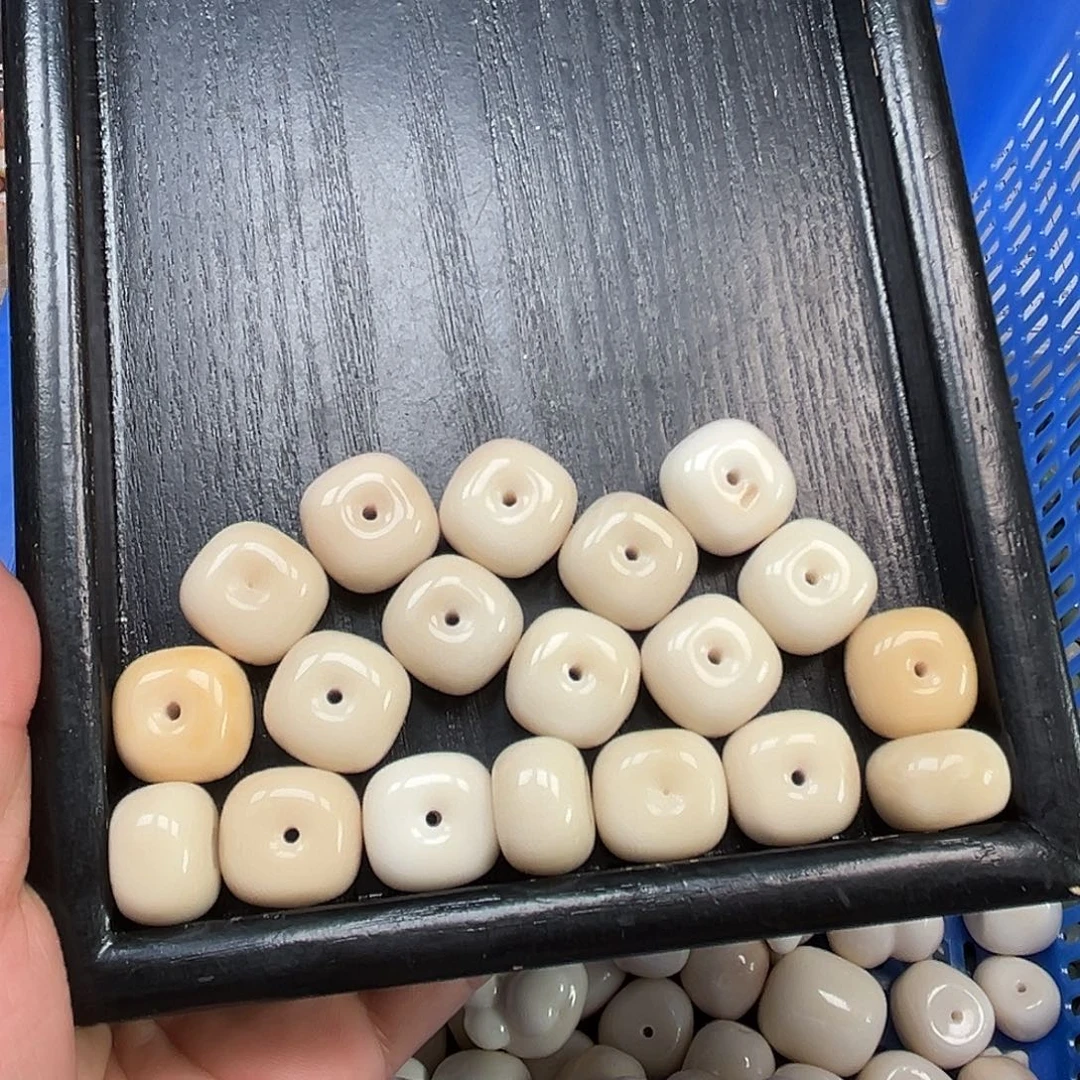 ****宿手串菩提根/象牙果19颗藏口有裂