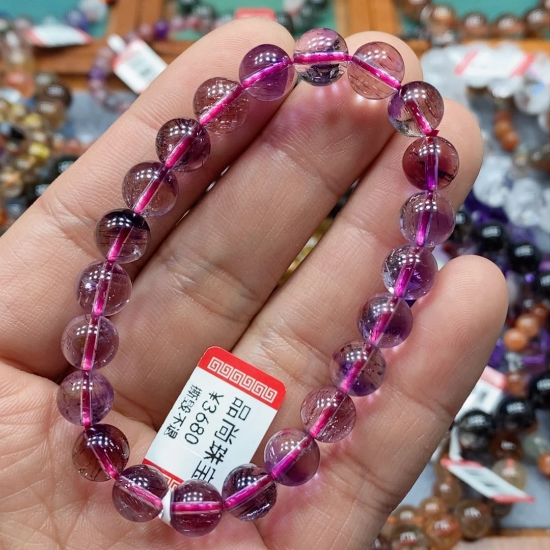 水晶手串未镶嵌天然